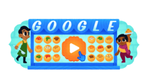 Panipuri on Google Doodle